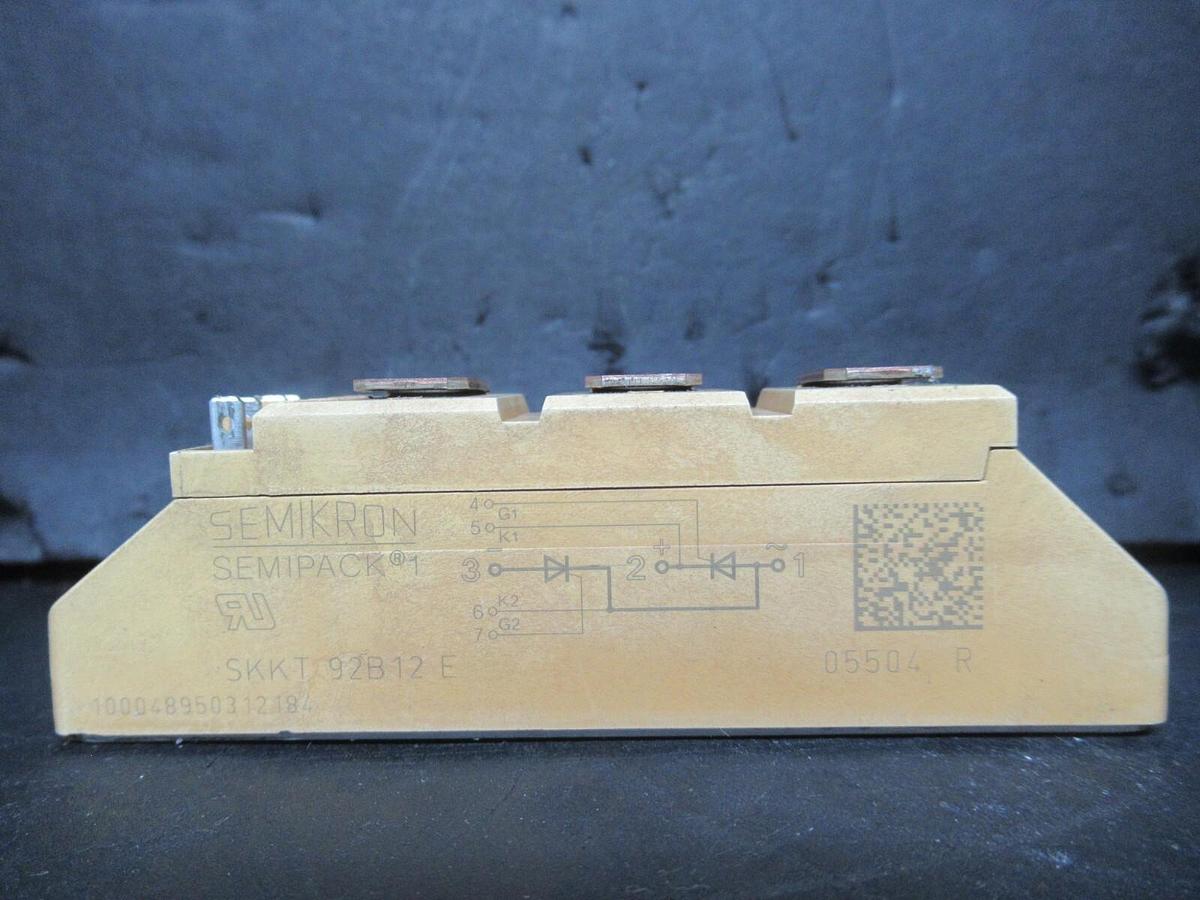 Used SEMIKRON SEMIPACK 1 IGBT POWER MODULE SKKT-92B/12E 05504 **WARRANTY INCLUDED**