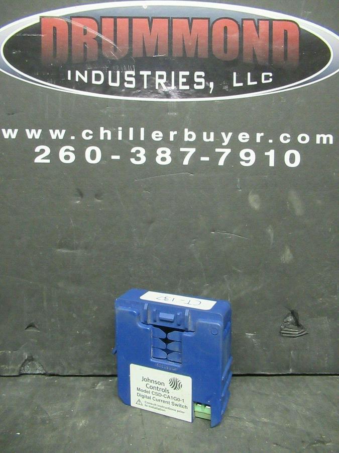 Used JOHNSON CONTROLS DIGITAL CURRENT SWITCH CSD-CA1G0-1 135 AMP
