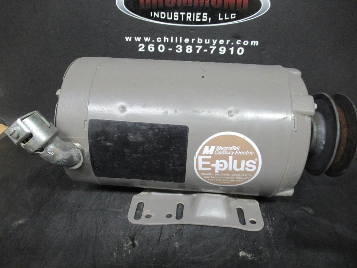 Used CENTURY MAGNETEK MOTOR E101 8-349221-01 1.5HP 1745 RPM 1.15 SF 3.9A 460V DP-ENCL
