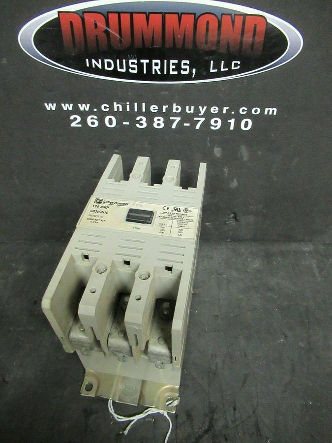 CUTLER HAMMER CONTACTOR C825HN10 SER. A1 120 AMP 600 VAC COIL: 120V