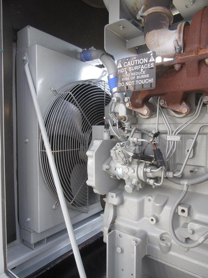 Used 50 KW DIESEL GENERATOR MTU 120/240 V JOHN DEERE SOUND ENCLOSED 499 HRS VIDEO