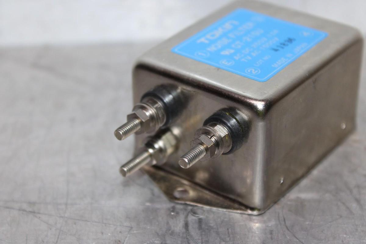 Used TOKIN NOISE FILTER GT-215U 250 VOLT 15 AMP 1500 VOLT TV **WARRANTY INCLUDED**