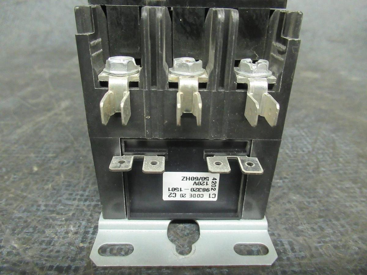 Used PRODUCTS UNLIMITED CONTACTOR 3100-30T928WA 30A 600V 20HP HN53CC115 COIL: 120V