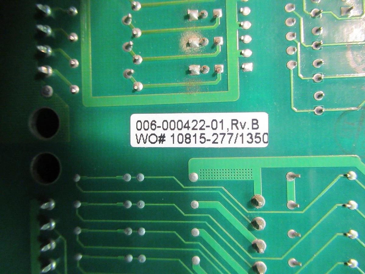 Used MCQUAY CIRCUIT BOARD 500-003001-00 658160B-01 006-000422-01 REV. B