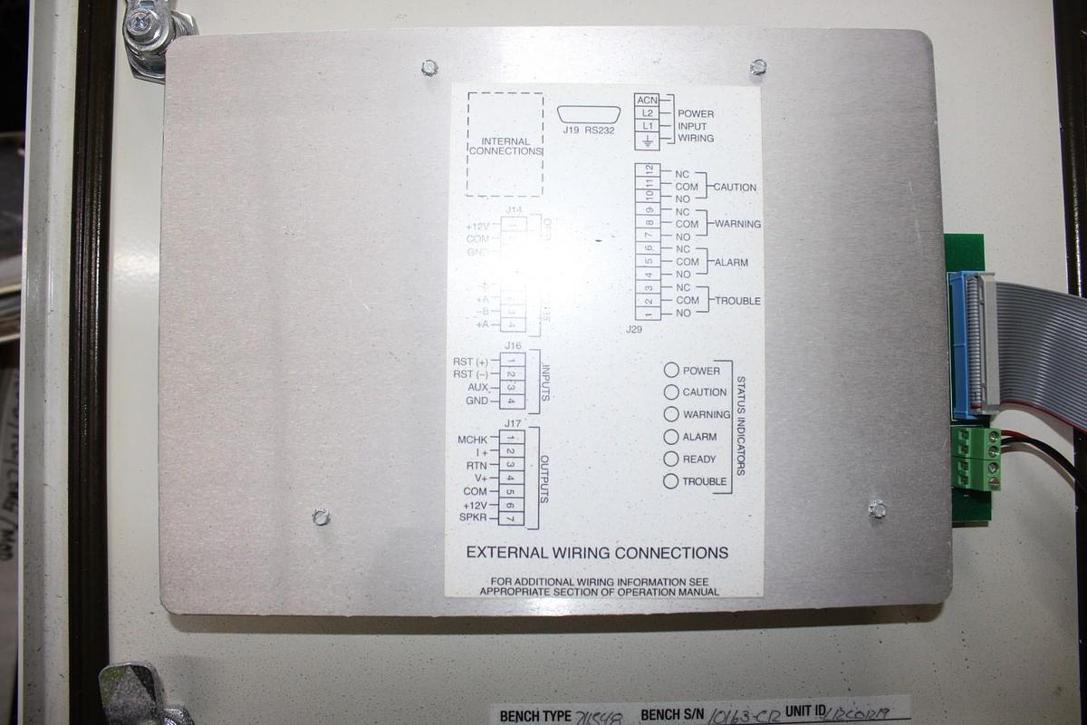 Used TRANE TRUSENSE MG REFRIGERANT 123 MONITOR RMWERP411D01001AB ENCL 4/12