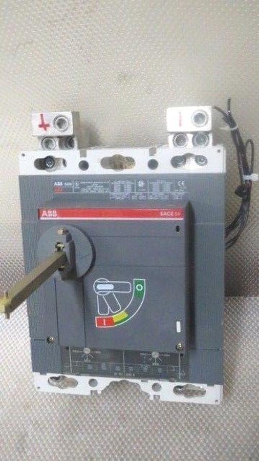 ABB S6N BREAKER 600 AMP 600 VAC 500 VDC 2 POLE WITH 600 AMP TRIP **WARRANTY!**