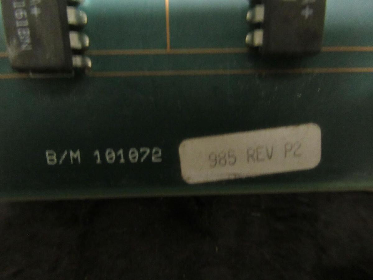 Used EXIDE ELECTRONICS EE PARALLEL I/0 CIRCUIT BOARD 118302776 REV P1 101072985 P2