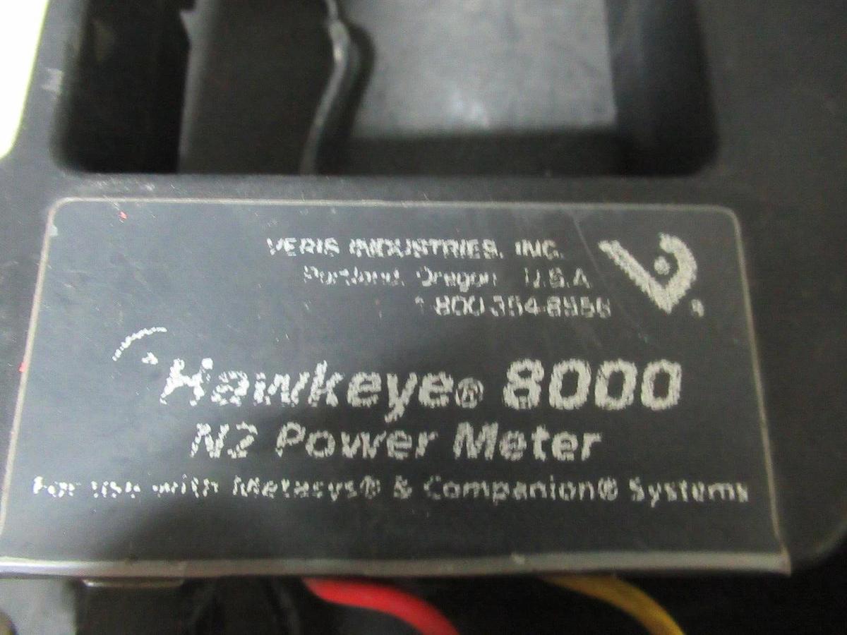 Used VERIS HAWKEYE 8000 N2 POWER METER 208-480 VAC 100 mA RS-485-N2