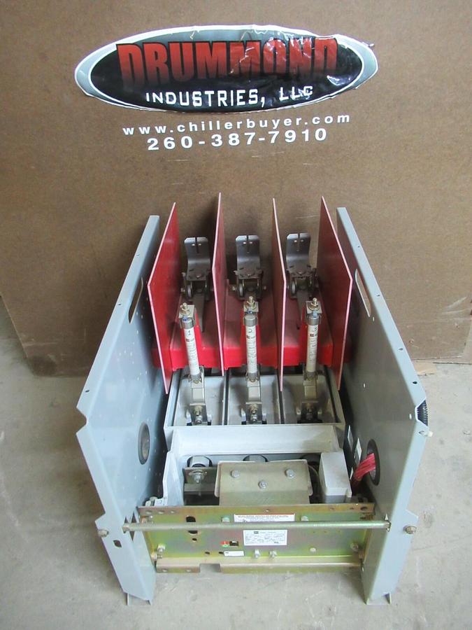 Used CUTLER-HAMMER AC CONTACTOR SL50K230 200 AMP 3-PHASE 4160 V MAX 120 CONTROL VOLT