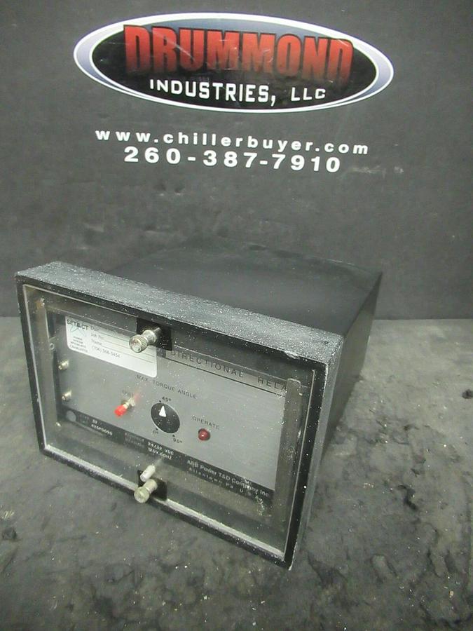 Used CIRCUIT SHIELD DIRECTIONAL RELAY TYPE 32 425P0090 ABB T&D COMPANY 24/32 VDC
