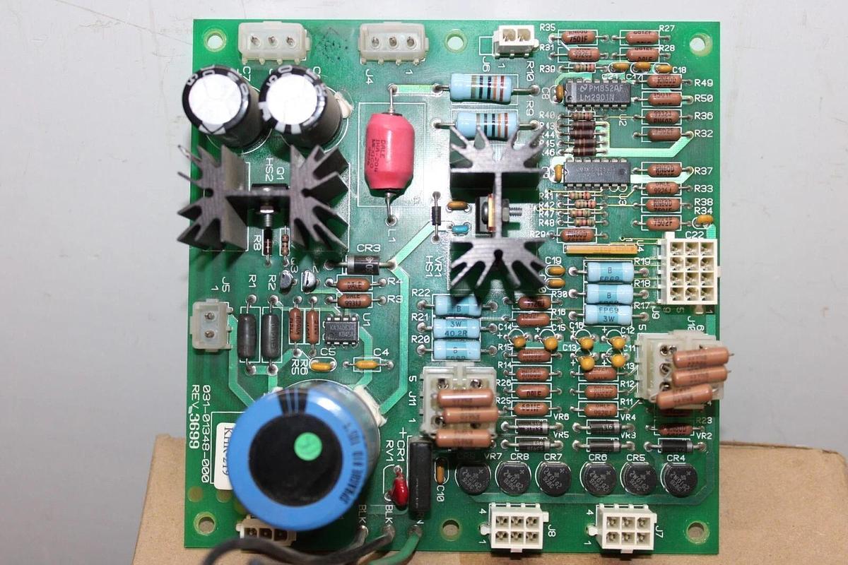 Used YORK CIRCUIT BOARD POWER SUPPLY BOARD 031-01348-000 REV. 3699