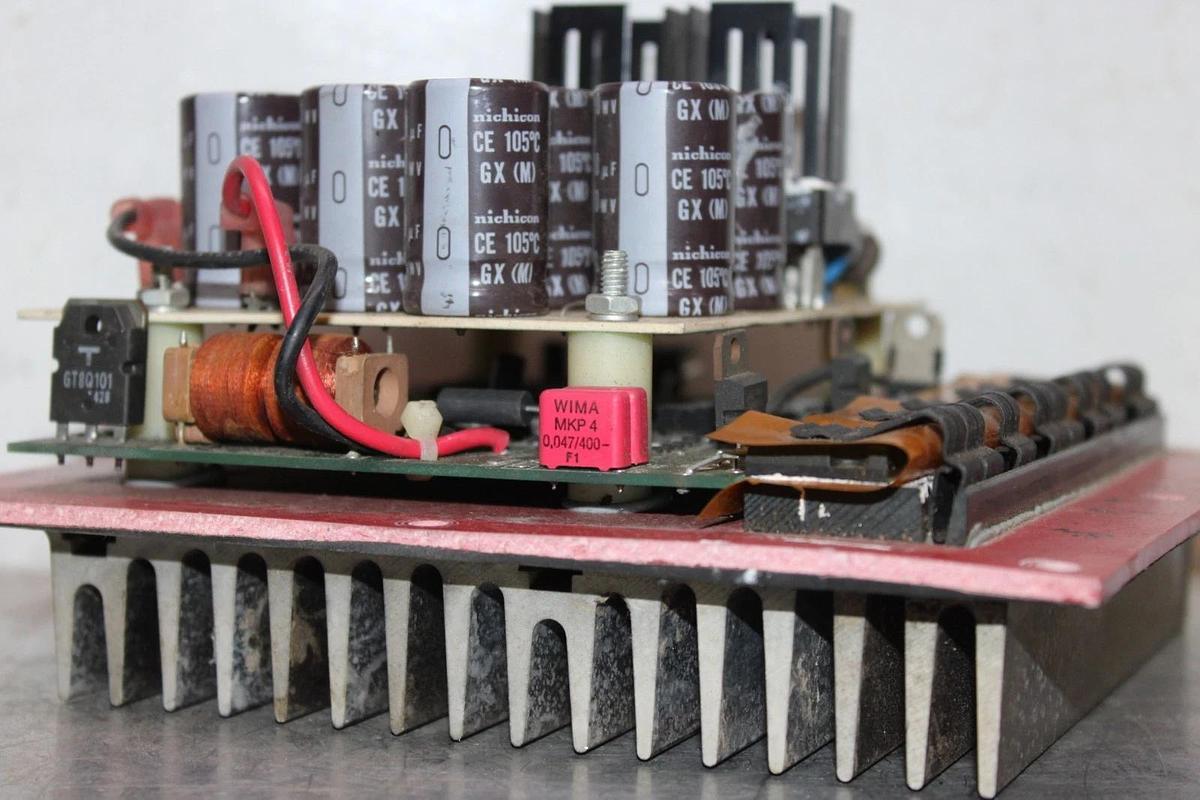 Used D.A.C. TRANE POWER SUPPLY RECTIFIER BOARD 280501 X13170220-02 460 VAC 2.5 AMP