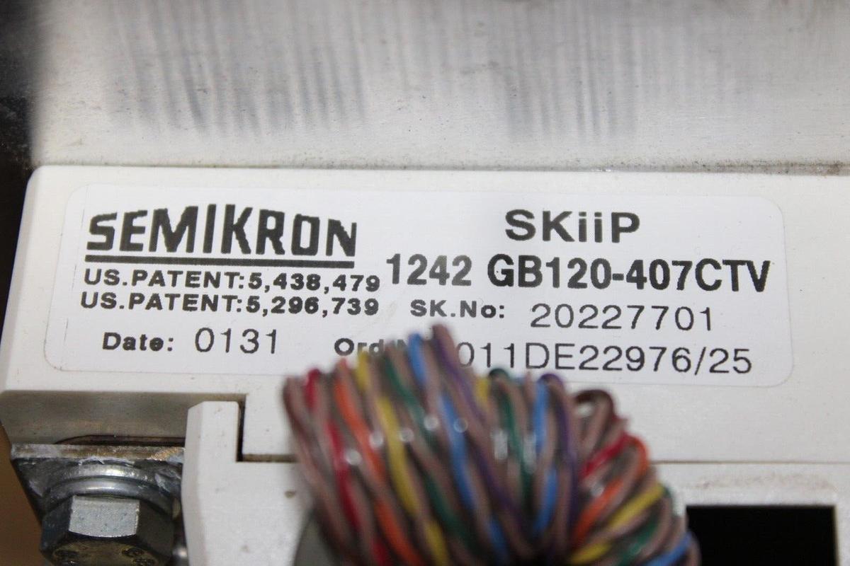 Used SEMIKRON SKIIP IGBT 1242-GB120-407CTV INTEGRATED INTELLIGENT POWERPACK MODULE