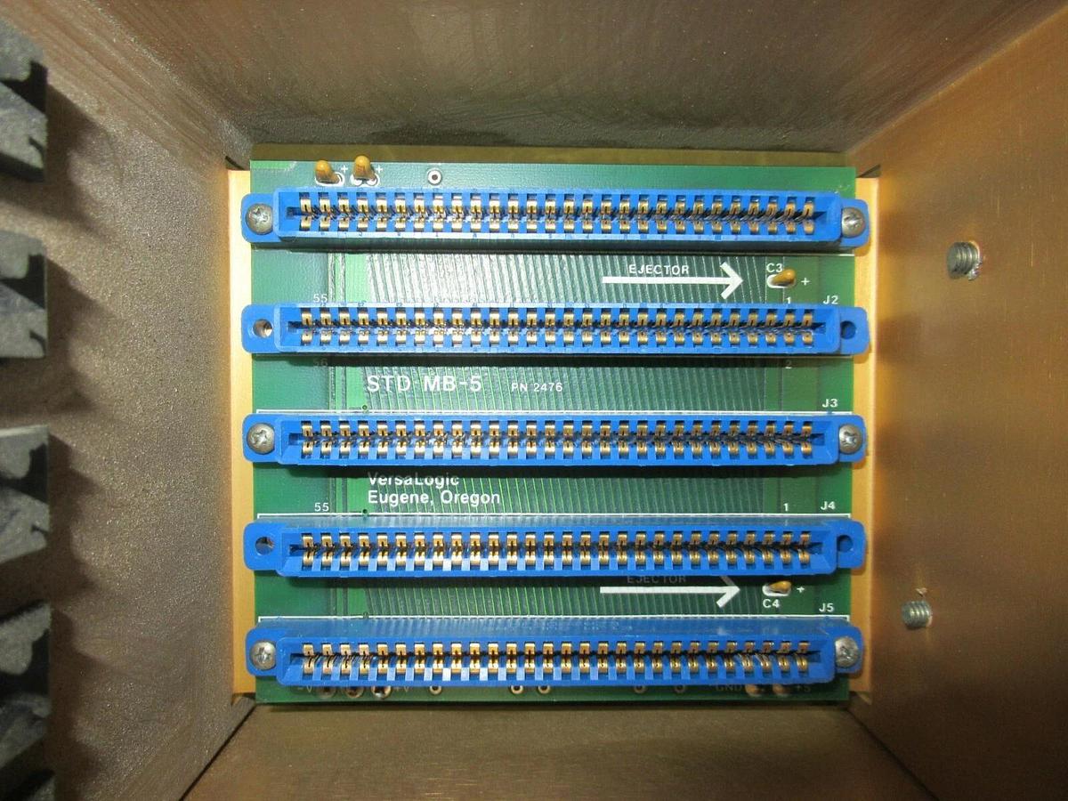 Used VERSALOGIC 5 SLOT CHASIS W/ STD MB5 / 2476 **WARRANTY INCLUDED**