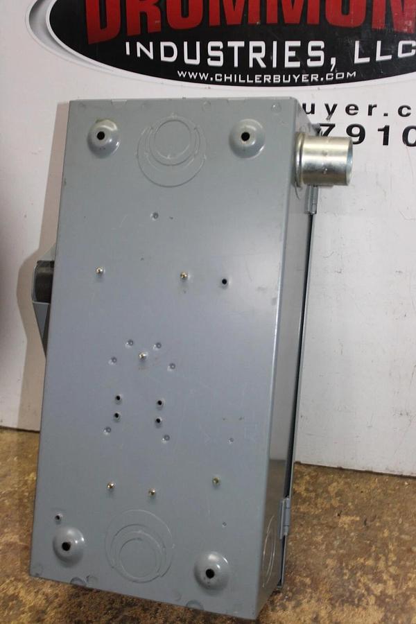Used SQUARE D HEAVY DUTY SAFETY DISCONNECT SWITCH H362 60 AMP 600 VAC *WARRANTY*