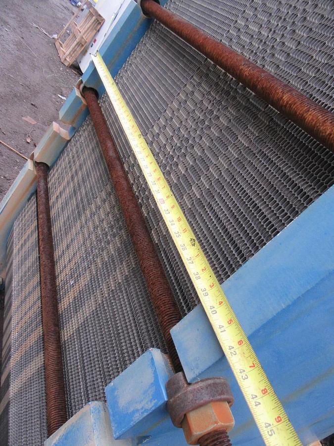 Used 2010 APV PARAFLOW 271 PLATE / FRAME HEAT EXCHANGER B134 M-12 150 PSIG