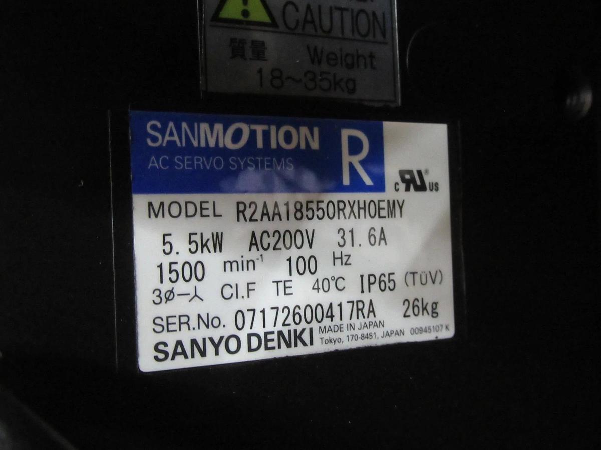 Used SANMOTION SERVO VARIABLE NACHI HYDRAULIC POWER UNIT PVS-2B PUMP 7.5 HP (5.5 KW)