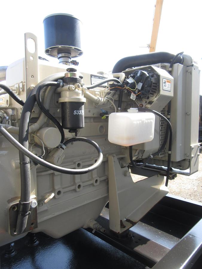 Used 60 KW DIESEL GENERATOR KATOLIGHT 120/240V RE-CONNECTABLE 786 HRS VIDEO WE SHIP