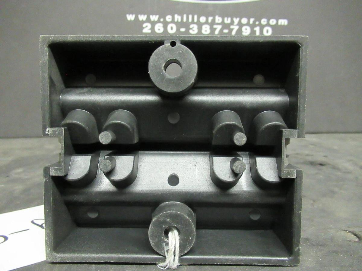 Used LOT OF 2 BUSS BLOCK FUSE HOLDER JP60030-3CR 30 AMP 600 VAC FOR CLASS J FUSES