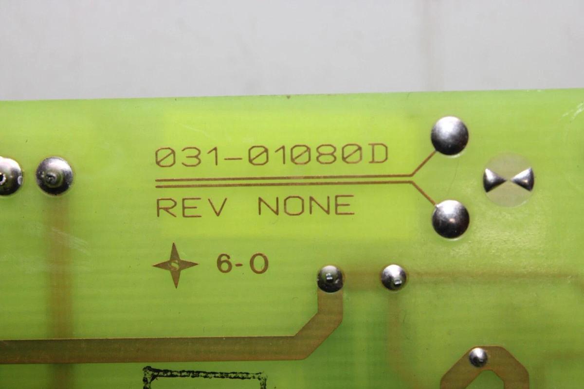 Used YORK HVAC CHILLER PROCESSOR CIRCUIT BOARD 031-01080D000 **WARRANTY INCLUDED**