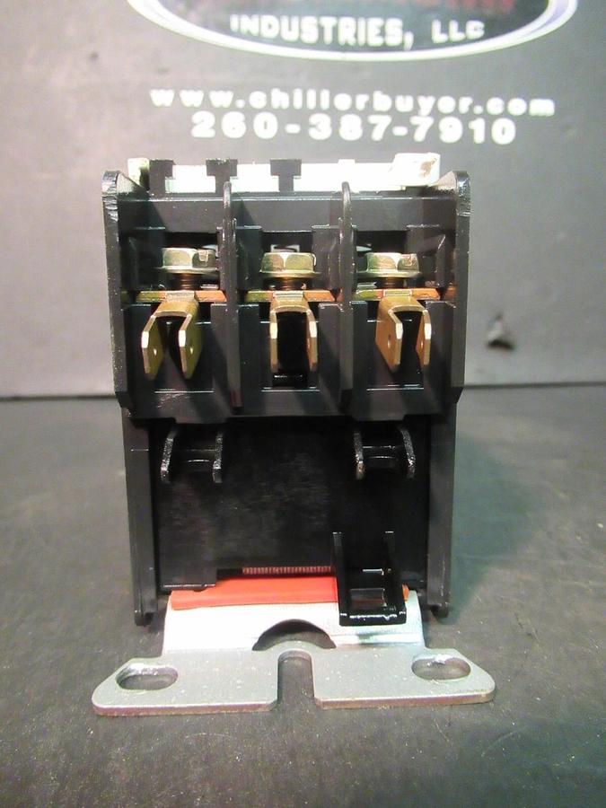 Used GE 3-PHASE CONTACTOR CR453AB3AAA 25 AMP 600 VAC 10 HP COIL: 110-120 VOLT