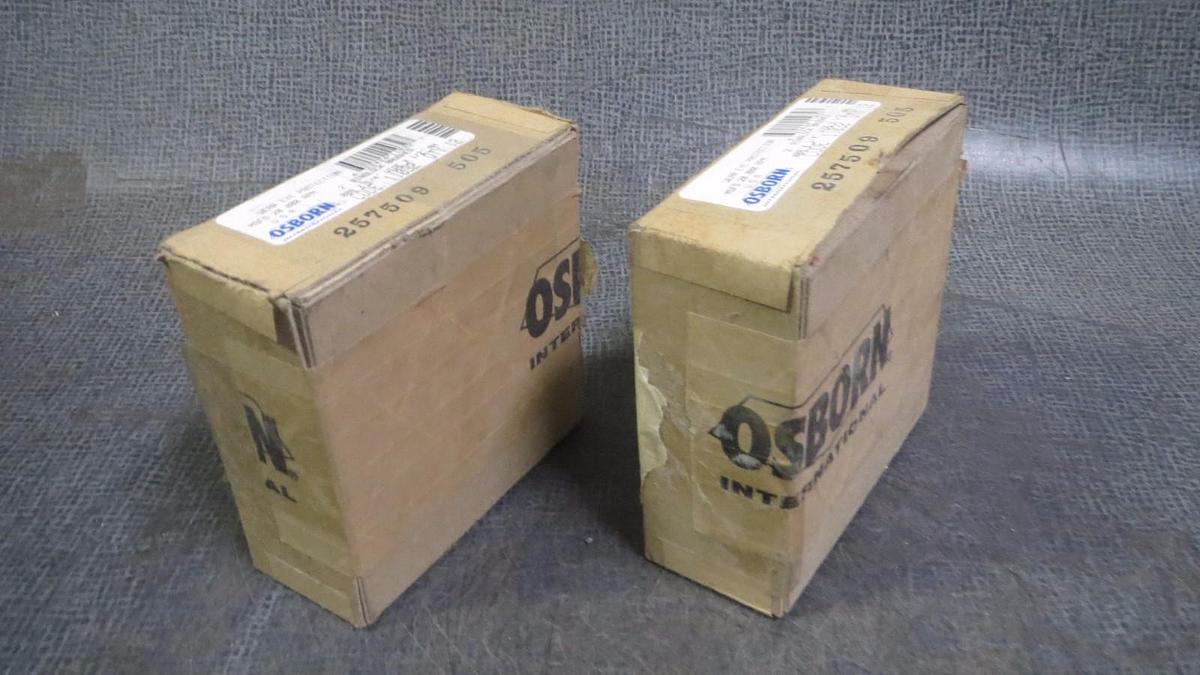 OSBORN RINGLOCK BRUSHES 2" .008 X 1/4" WIDE X 1/2" AH CODE: 11032 20,000 RPM