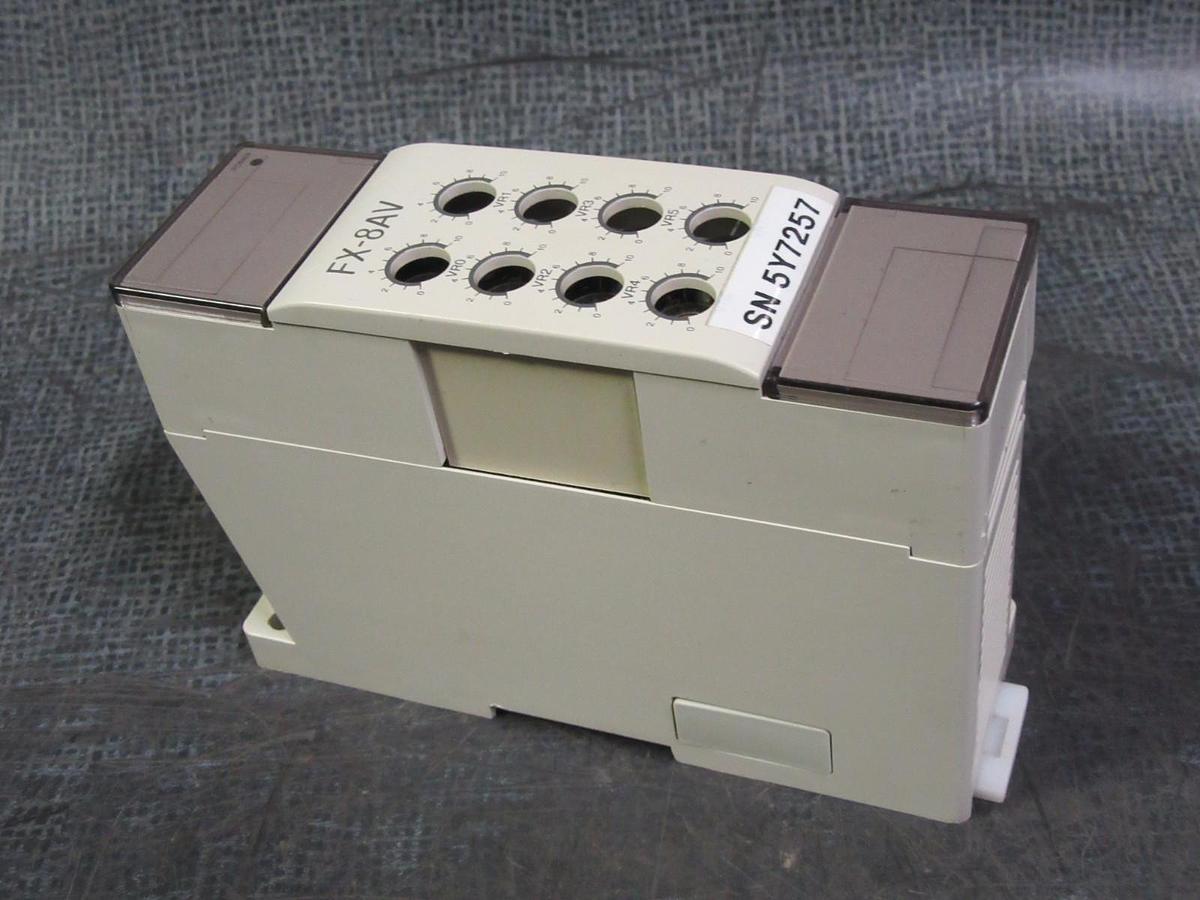 Used MITSUBISHI PROGRAMMABLE CONTROLLER  MODEL: FX-8AV **WARRANTY INCLUDED**