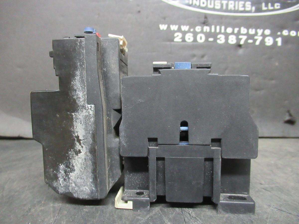 Used TELEMECANIQUE STARTER LC1D1206 W/ OVERLOAD RELAY LR2-D1307 **WARRANTY INCLUDED**