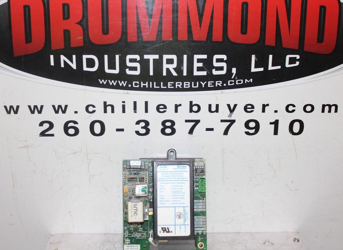 Used AAON ORION CONTROL SYSTEM OE368-23B-BACNET4 PT-LINK-II LB102400 REV. 01B