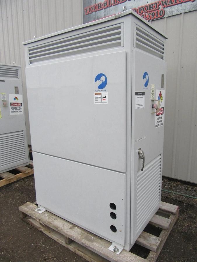 Used POLAR POWER 15KW DC GENERATOR DIESEL YANMAR 3TNV88 40-60V DC 62 HRS 2016 *VIDEO*