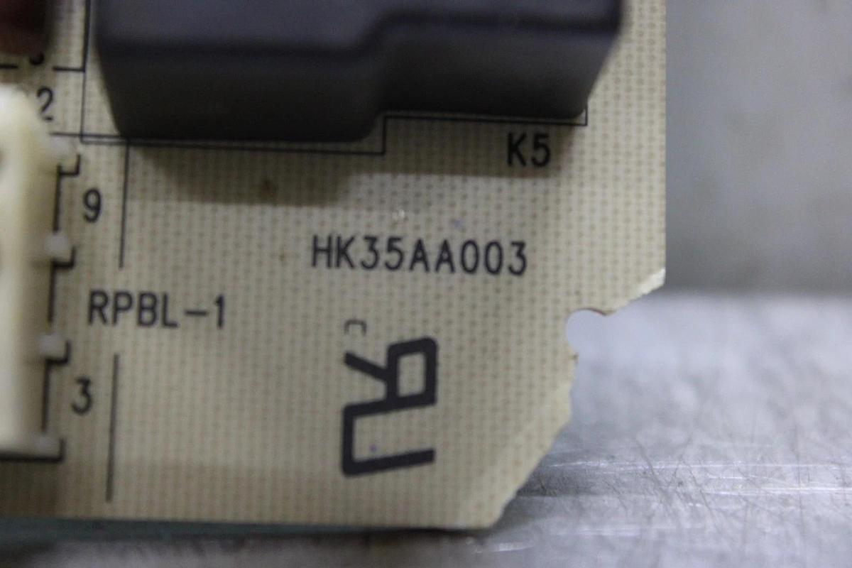 Used MEGATECH ELECTRO RELAY I/O CIRCUIT BOARD HK35AA003 PCBHK35AA0003 REV. 4