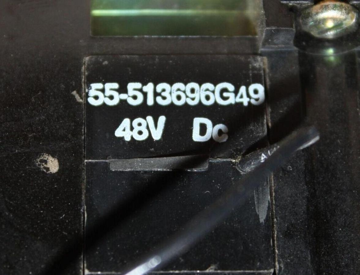 Used LOT OF 2 GE RELAY UNIT CR120B-D054 600V 48VDC COIL **WARRANTY INCLUDED**