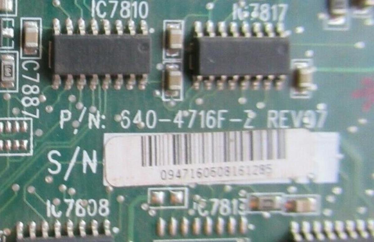 Used APC BATTERY MONITOR BOARD 640-4716F-Z REV 97 **WARRANTY INCLUDED**