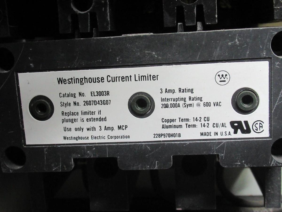 Used CUTLER HAMMER MOTOR STARTER CONTROL MODEL: 2100 12" W/ AE16ANS0 NEMA SIZE 0 3AMP