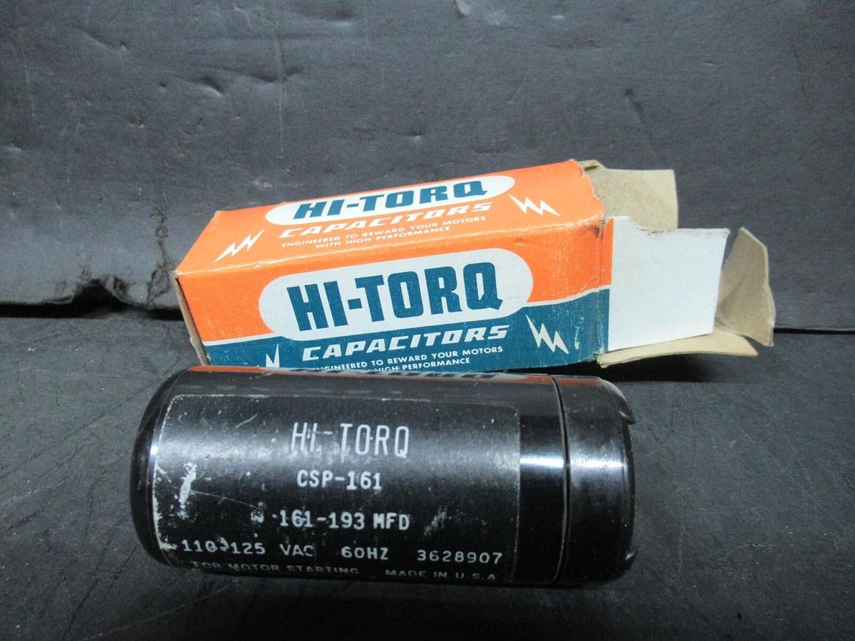 Used TRANE CAPACITOR SET CPT00229A INCLUDES CSP-161 161-193 AND 3534B1A0161A125A0