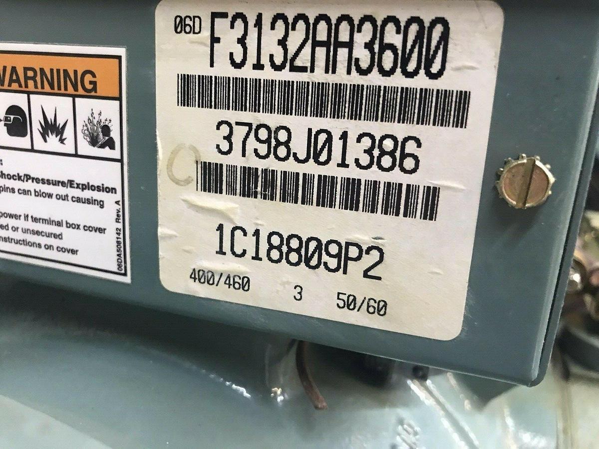 CARLYLE 06DF3132AA3600 CARRIER CHILLER SEMI-HERMETIC COMPRESSOR 460 06DF3132