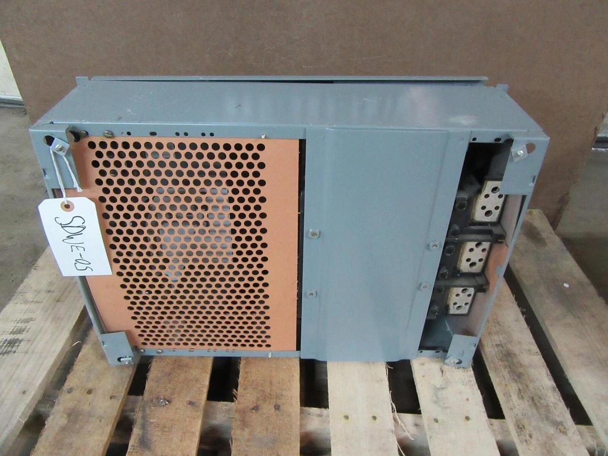 Used WETINGHOUSE FUSE PANELBOARD SWITCH FDP365R 400 AMP 600 VAC 350 HP 3-POLE