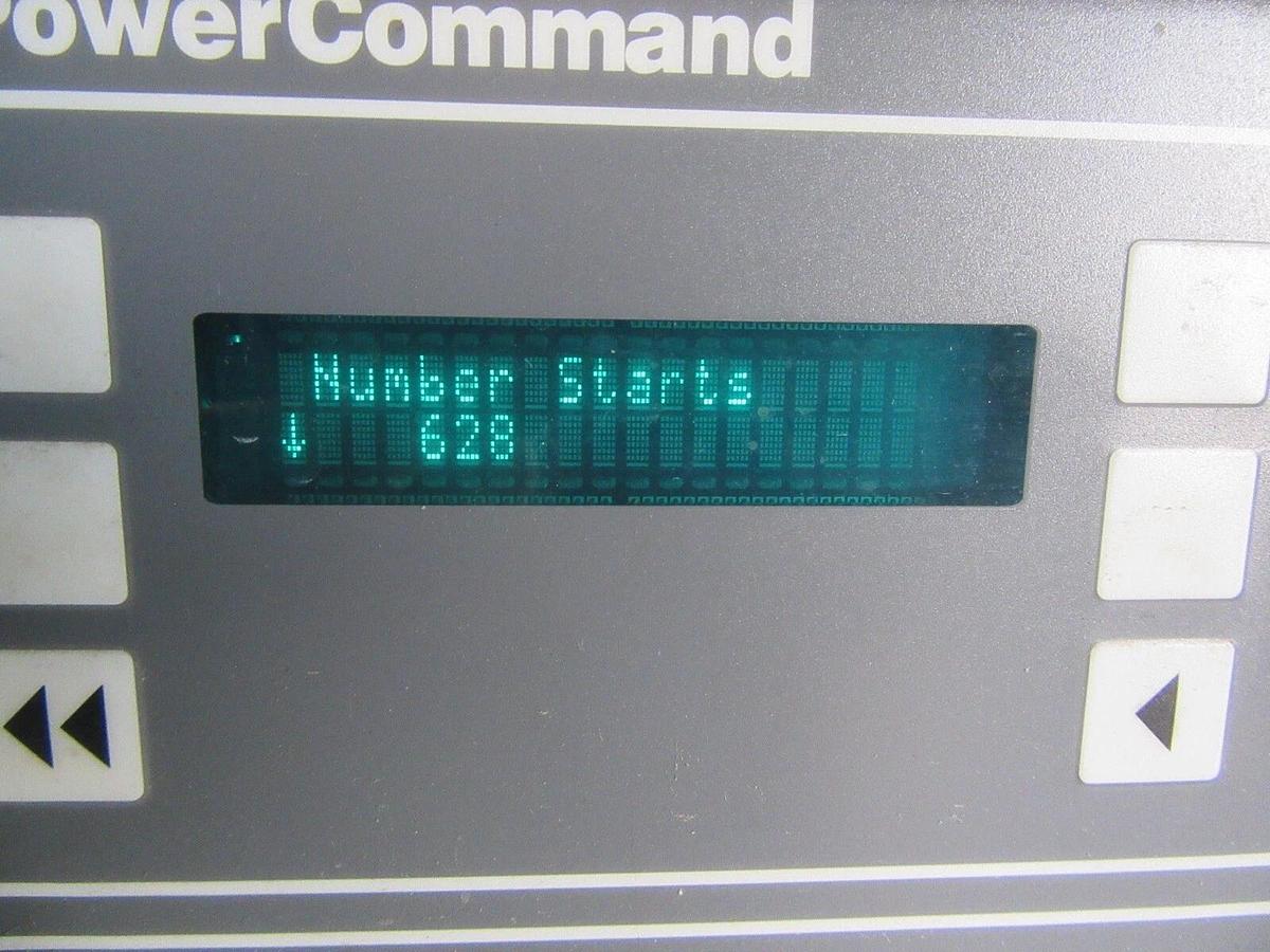 Used 35 KW GENERATOR NATURAL GAS LP PROPANE CUMMINS ONAN 120/240 VOLT 1 PH 332 HRS