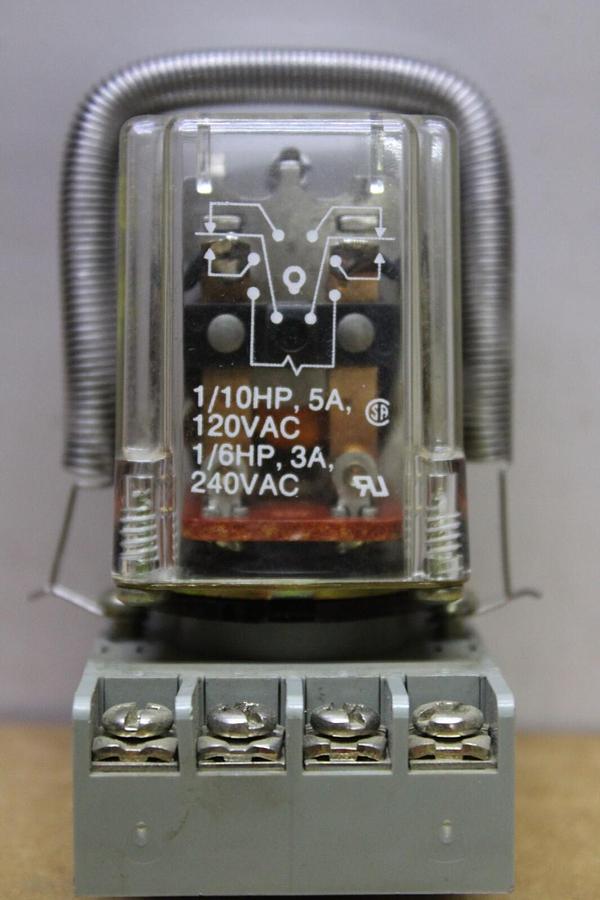 Used POTTER & BRUMFIELD RELAY KRP-11AY-120 120/240 VOLT 5 AMP *WARRANTY*