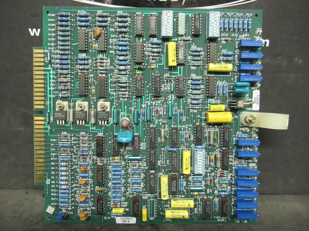 Used EXIDE SYSTEM PROTECT BD ASA2 MK-91 CIRCUIT BOARD 118302727 P3 101072917 REV A