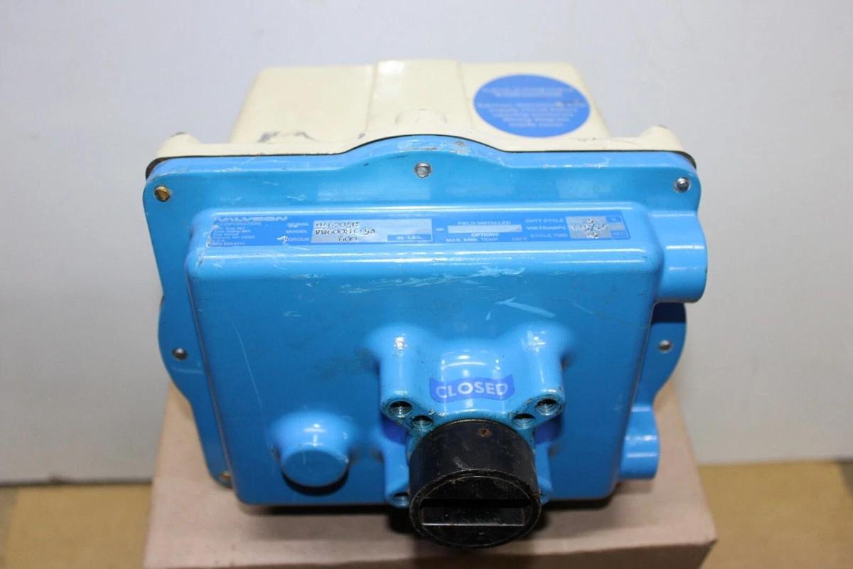 Used VALVCON ACTUATOR VW600S115A 600 IN-LBS 115 VAC 0.6 AMP 15 SEC CYCLE **WARRANTY**