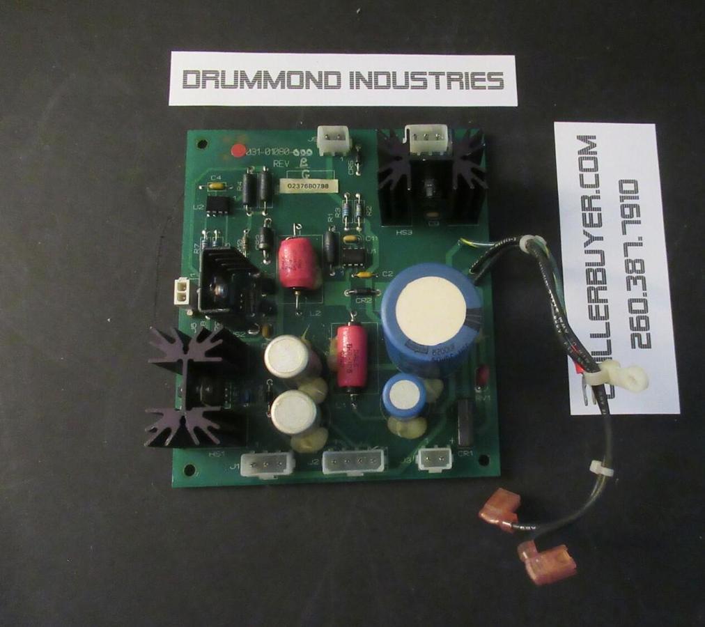 Used YORK CIRCUIT BOARD 031-01080-000 REV B **WARRANTY INCLUDED**