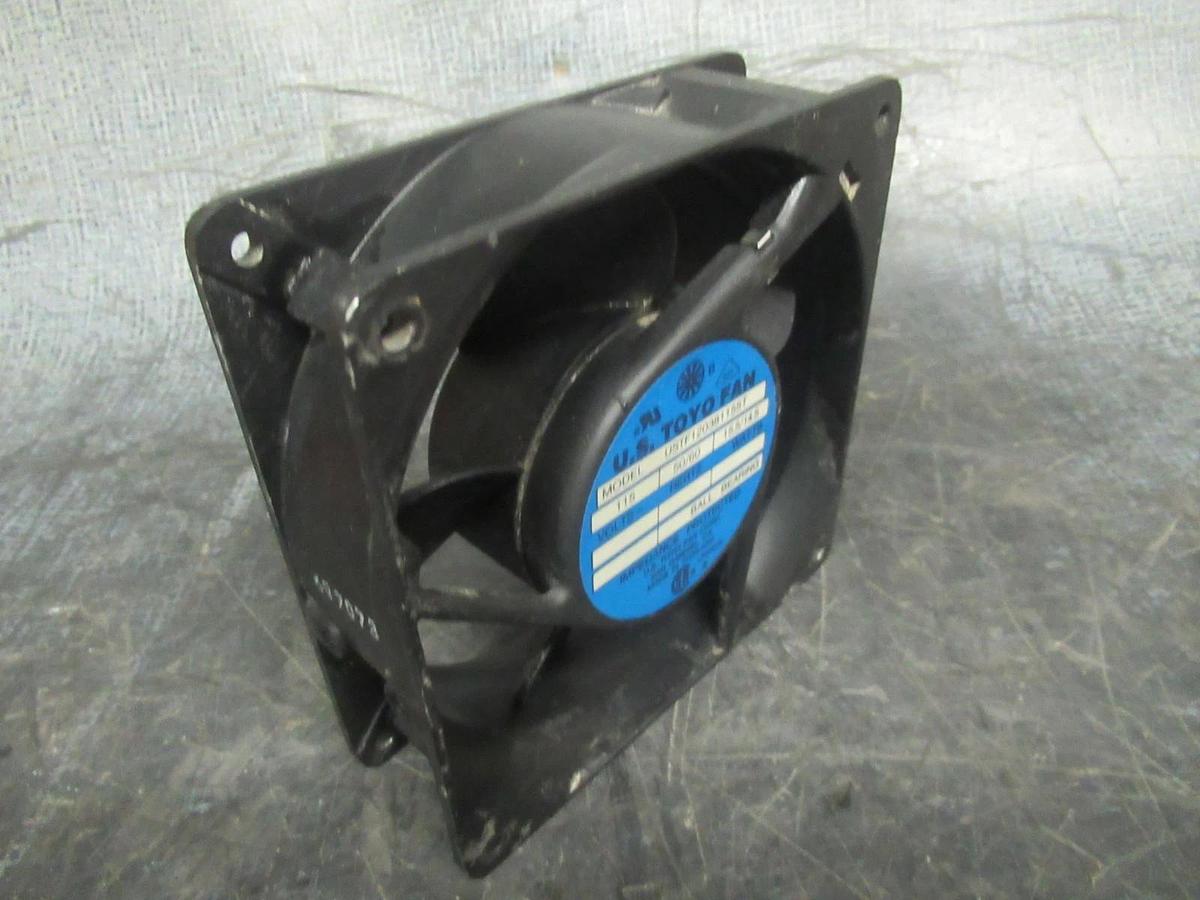 Used US TOYO FAN USTF120381155T 115VAC 50/60HZ 15.5/14.5WATTS **WARRANTY INCLUDED**