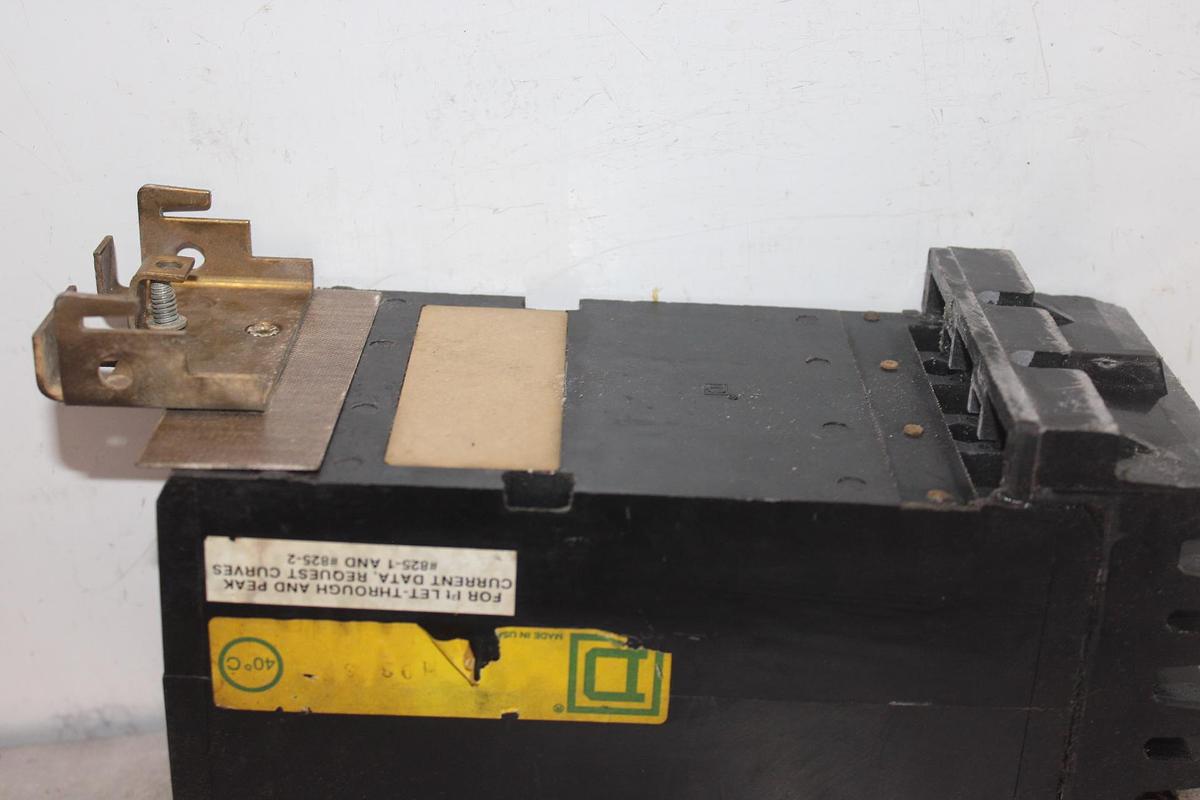 Used SQUARE D I-LINE CIRCUIT BREAKER KA36110 SERIES 2 110 AMP 600 VAC 3-POLE