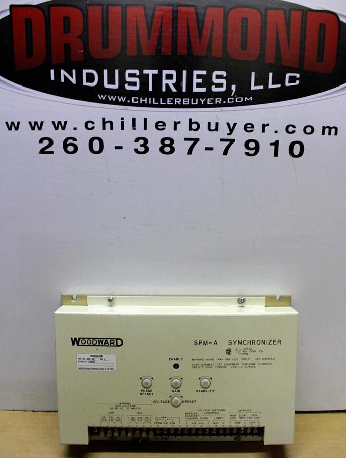 Used WOODWARD SPM-A SYNCHRONISER 9905-002 REV. P 240 VAC 10 WATT **WARRANTY**