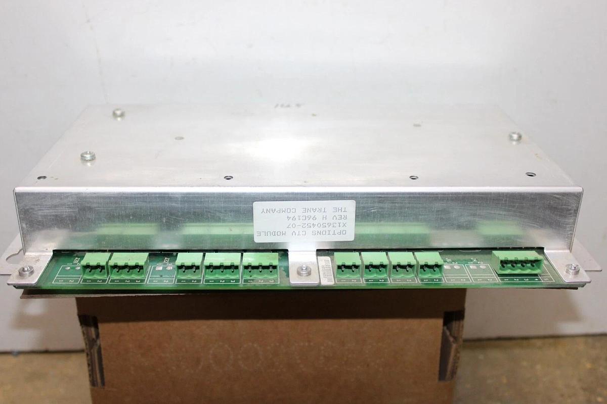 Used TRANE CHILLER OPTIONS CTV MODULE X13650452-07 REV. H **WARRANTY INCLUDED**