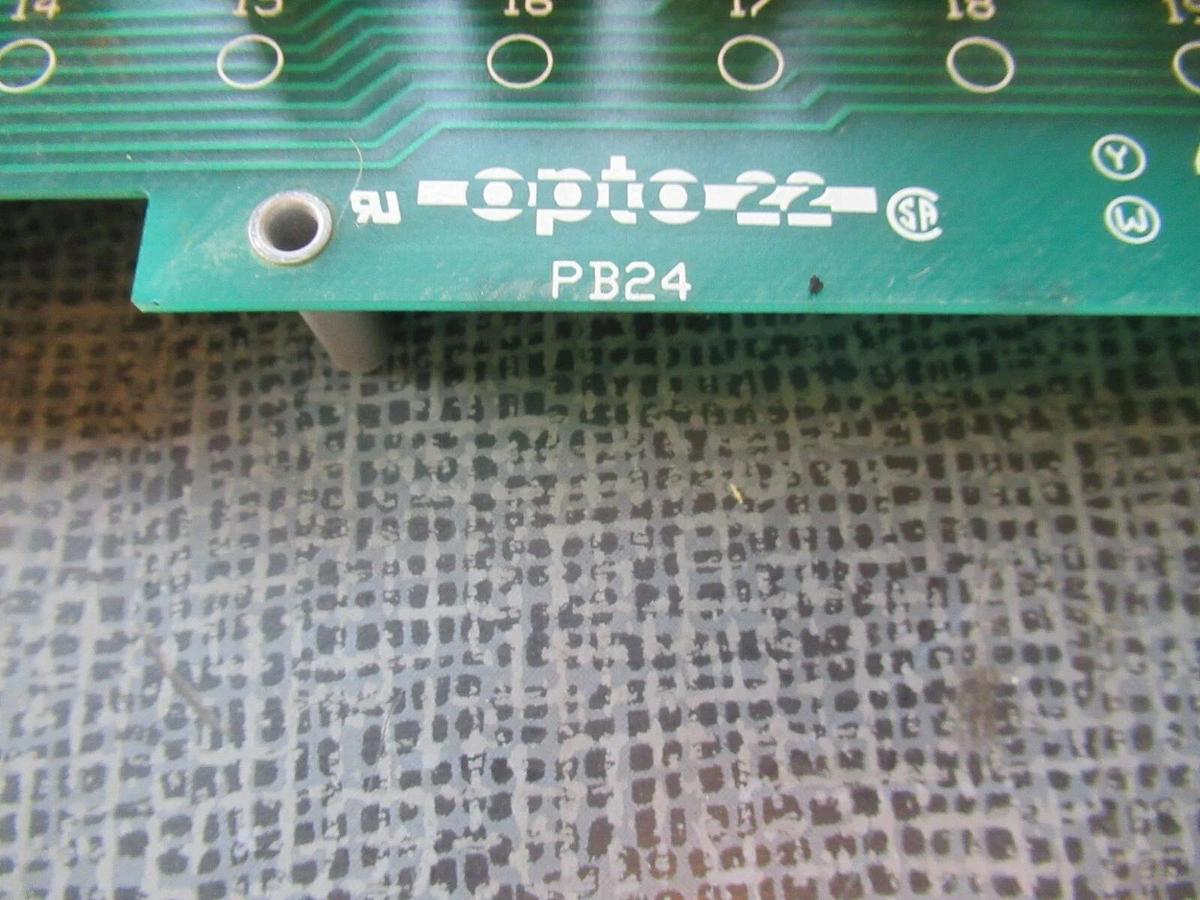Used OPTO 22 RELAY CIRCUIT BOARD PB24 W/ MODULES **WARRANTY INCLUDED**