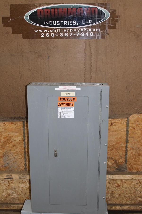 Used SQUARE D TYPE 1 MLO SERVICE PANEL NQOD442L225CU MHC35SHR 225 AMP 42-SLOT 240V