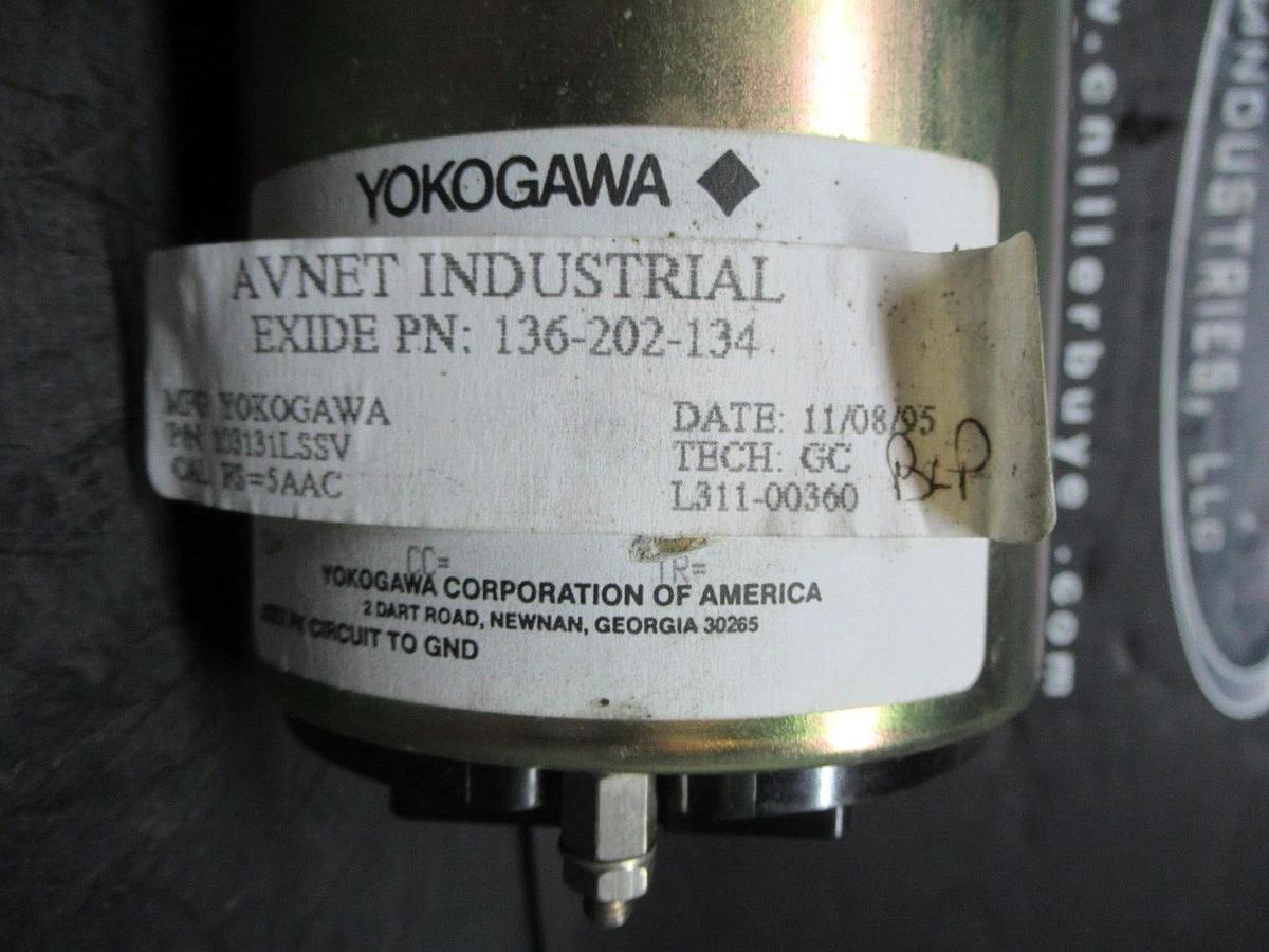 Used YOKOGAWA AC AMMETER 103131LSSV 136-202-134 1200 AC AMPERES MAX **WARRANTY**