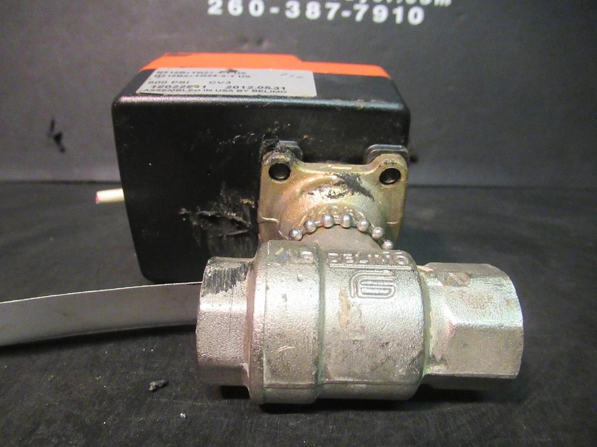 Used BELIMO FLOATING NON-SPRING RETURN ACTUATOR TR24-3-T 24 VAC 1 WATT 600 PSI